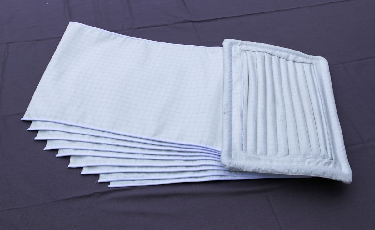 Filter mit Grünmaterial