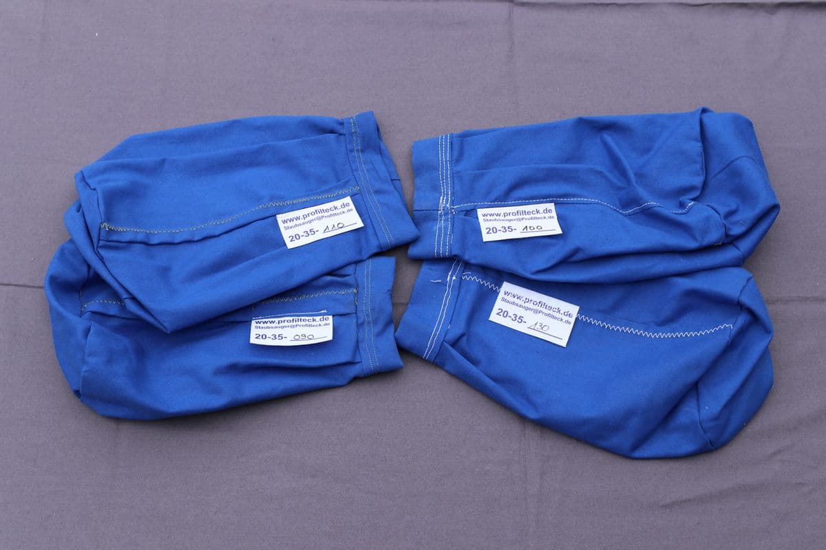 Großformat Taschenfilter